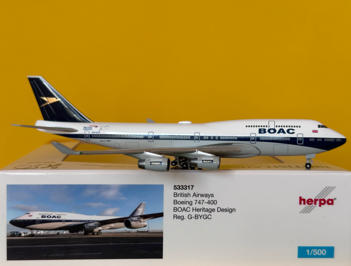 Herpa Boeing 747