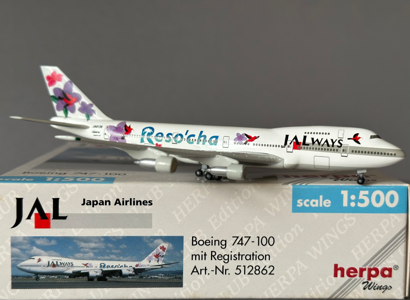 Herpa Boeing 747